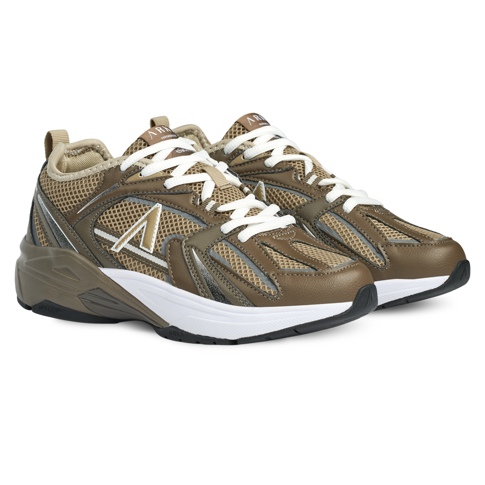 ARKK Collection Oserra Mesh S-SP | Silver Mink Dark Khaki | Men Oserra
